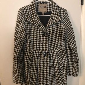 Houndstooth coat